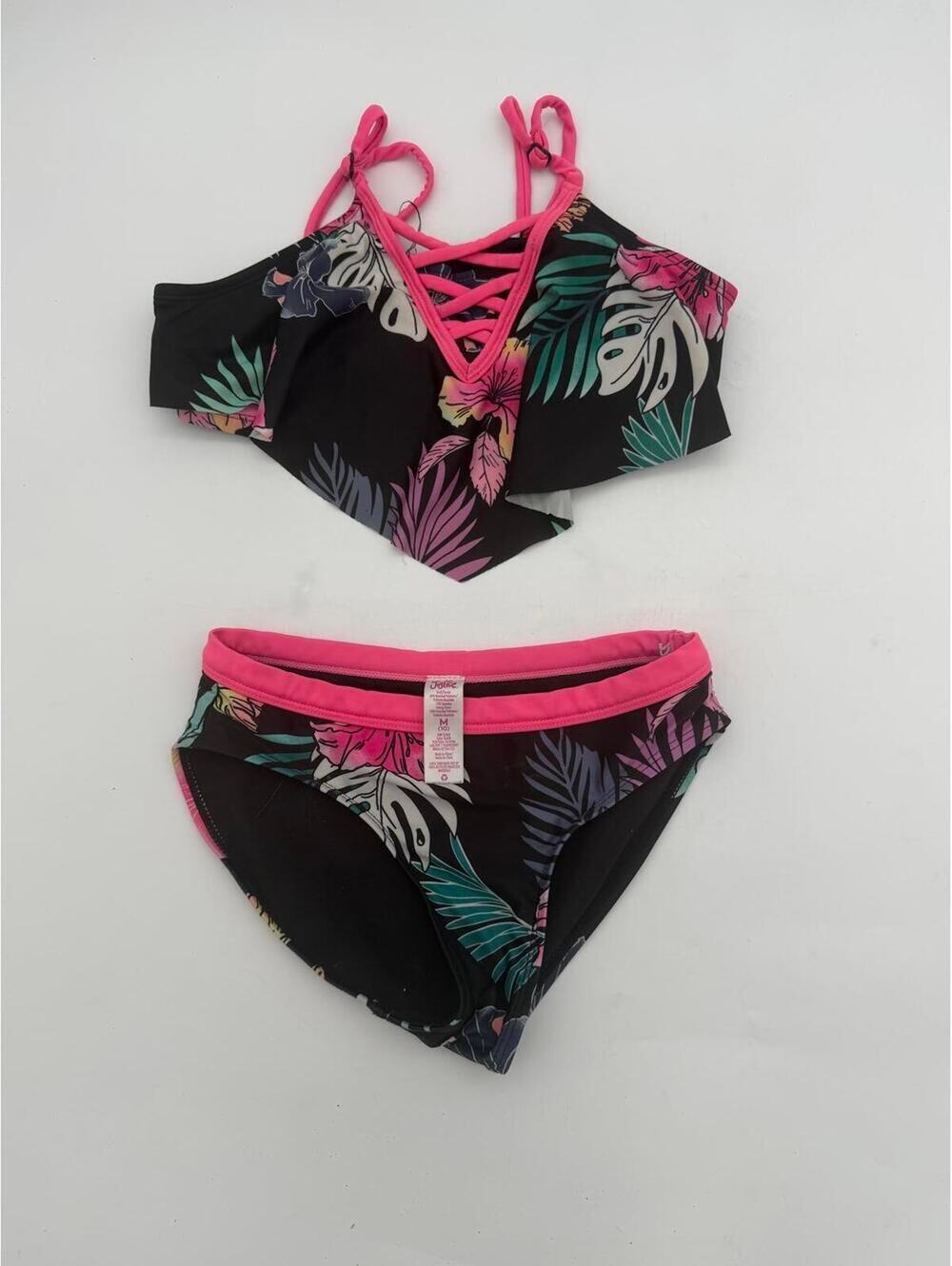 Justice Little Girls Bathing Suit SZ 10